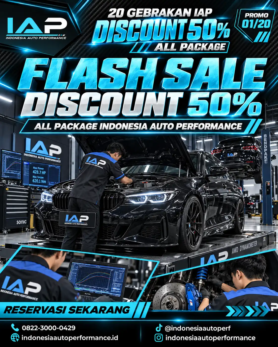 FLASH SALE DISCOUNT 50% ALL PACKAGE